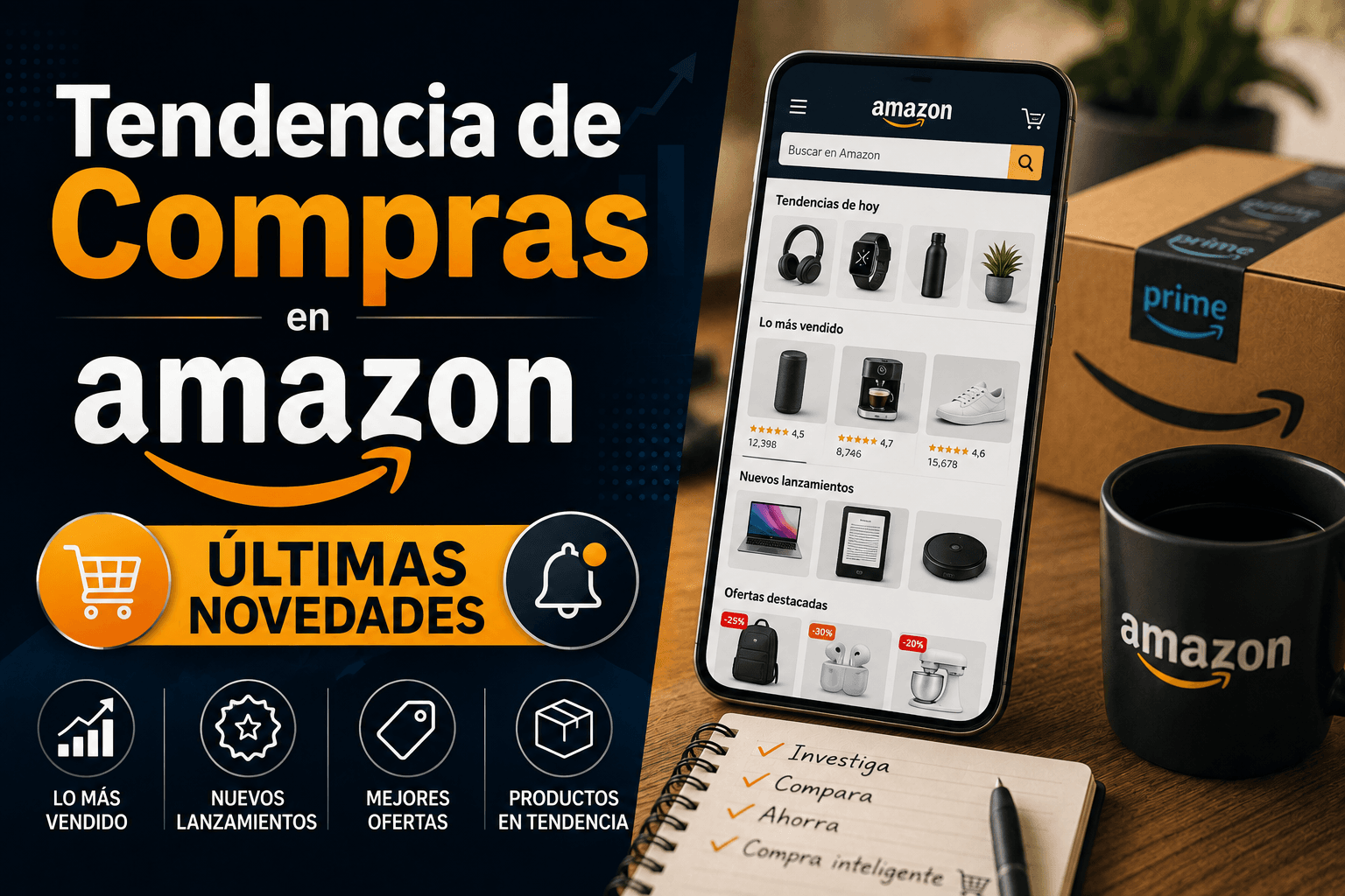 Tendencia de Compras en Amazon – Últimas Novedades